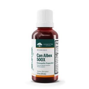 Гомеопатическое средство Candida Albicans, Can Albex 500X, Genestra Brands, жидкость, 30 мл.