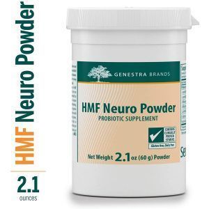 Пробиотики для укрепления здоровья  ЖКТ, HMF Neuro Powder, Genestra Brands, абрикосовый вкус, 60 гр.