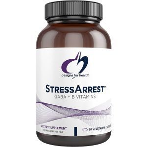Антистресс, StressArrest, Designs for Health, 90 вегетарианских капсул 