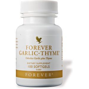 Чеснок и тимьян, Garlic-Thyme, Forever Living, 100 гелевых капсул
