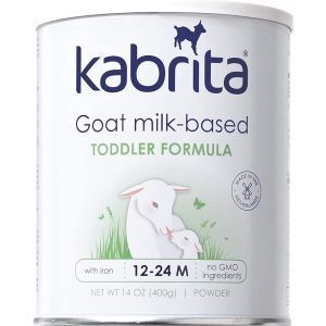Детская смесь на козьем молоке,Baby Goat Milk-Basedб Kabrita, для детей от 12 до 24 месяцев, 400 г
