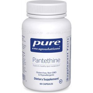Пантетин, Pantethine, Pure Encapsulations, 60 капсул
