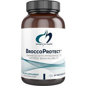 Брокколи, экстракт семян и ростков, BroccoProtect, Designs for Health, 500 мг, 90 вегетарианских капсул