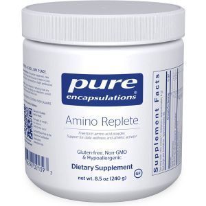 Комплекс аминокислот в свободной форме, Amino Replete, Pure Encapsulations, 240 гр.