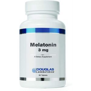 Мелатонин, Melatonin, Douglas Laboratories, 3 мг, 60 таблеток