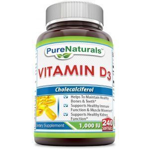 Витамин Д3, Vitamin D3, Biophix, 10000 МЕ, 380 гелевых капсул