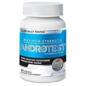 Поддержка тестостерона, Clinically Validated Testosterone Support Matrix, AndroTest, 60 таблеток 