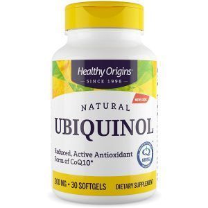 Убихинол CoQ10, Ubiquinol, Healthy Origins, 200 мг, 30 гелевых капсул
