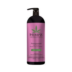 Увлажняющий кондиционер для волос, гранат, Pomegranate Herbal Conditioner, Hempz, 1 л.