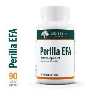Незаменимые жирные кислоты для здоровья кожи, Perilla EFA, Genestra Brands, 90 гелевых капсул