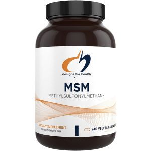МСМ (метилсульфонилметан), MSM, Designs for Health, 1000 мг, 240 вегетарианских капсул