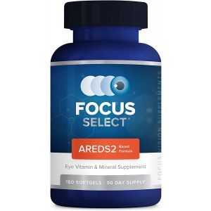 Комплекс для глаз, Areds 2, Focus Select, 180 гелевых капсул