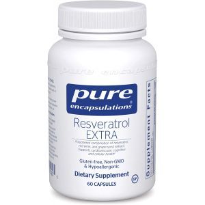 Ресвератрол Экстра, Resveratrol Extra, Pure Encapsulations, 60 капсул