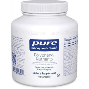 Мультивітаміни і мультімінерали з поліфенолами, Polyphenol Nutrients, Pure Encapsulations, 180 капсул