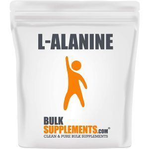 L-аланин, L-Alanine, Bulk Supplements, порошок, 1000 г
