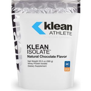 Изолят сывороточного протеина, Klean Isolate, Klean Athlete, для спортсменов, вкус шоколада, 446 г
