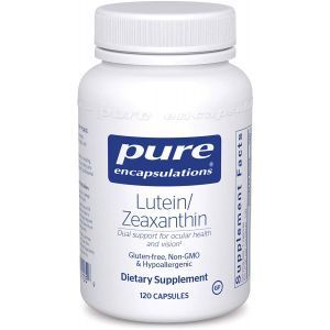 Лютеин/Зеаксантин, Lutein/Zeaxanthin, Pure Encapsulations, 120 капсул