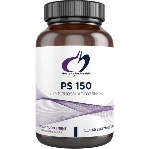 Фосфатидилсерин, PS 150, Designs for Health, 150 мг, 60 вегетарианских капсул