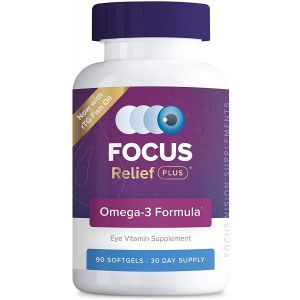 Омега-3 для здоровья глаз, Omega-3 Formula, Focus Select, 90 гелевых капсул