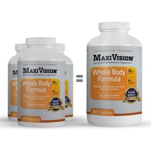 Формула для поддержки здоровья глаз, Whole Body Formula Areds 2, MedOp MaxiVision, 360 капсул