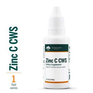 Цинк с витамином С, Zinc C CWS, Genestra Brands, 30 мл.