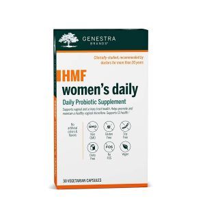Пробиотики для женщин, HMF Women's Daily, Genestra Brands, 30 вегетарианских капсул