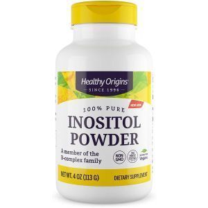 Інозітол, Inositol Powder, Healthy Origins, порошок, 113.4 м