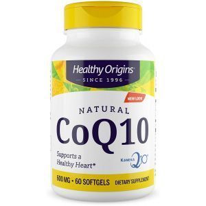 Коэнзим Q10, Healthy Origins, Kaneka Q10 (CoQ10), 600 мг, 60 капсул 