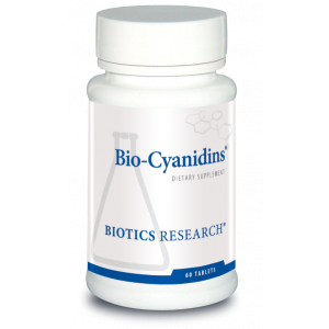 Полифенолы и экстракт косточек винограда, Bio-Cyanidins, Biotics Research, 60 таблеток