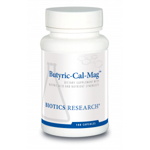 Бутановая кислота, Butyric-Cal-Mag, Biotics Research, 180 капсул