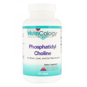 Фосфатидилхолин, Phosphatidyl Choline, Nutricology, 100 капсул (Default)