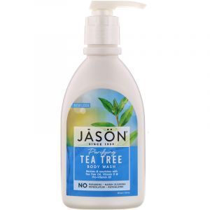 Гель для душа, масло чайного дерева, Body Wash, Jason Natural, очищающий, 887 мл (Default)