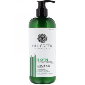 Шампунь для волос с биотином, Shampoo, Mill Creek, лечебный, 473 мл (Default)