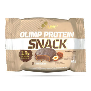 Протеиновое печенье, Protein Snack, Olimp, ореховый крем, 60 г
