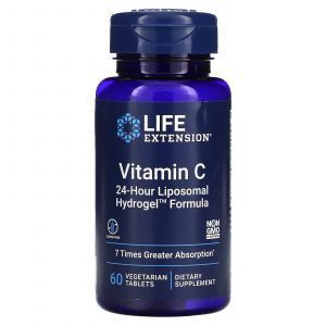 Витамин С, Vitamin C, Life Extension, 60 вегетарианских таблеток
