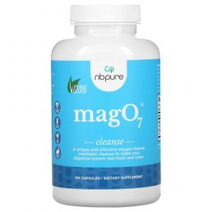 Средство для очистки пищеварительной системы, MagO7, NB Pure, 180 капсул
