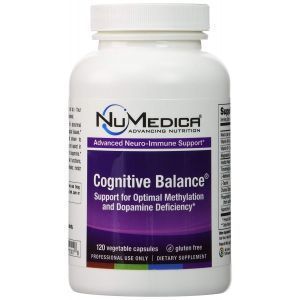 Формула для мозга, Cognitive Balance, NuMedica, 120 вегетарианских капсул