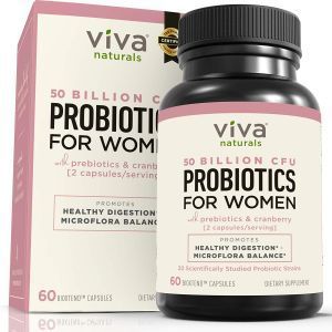Пробиотики для женщин, Women's Probiotic, Viva Naturals, 60 капсул