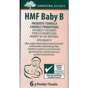 Пробиотики для младенцев, HMF Baby B, Genestra Brands, 6 г.