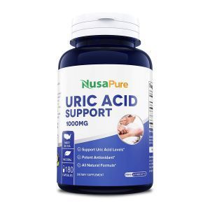 Поддержка мочевой кислоты, Uric Acid Support, NusaPure, 180 капсул