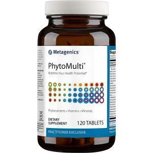 Мультивитамины и минералы, PhytoMulti, Metagenics, без железа, 120 таблеток
