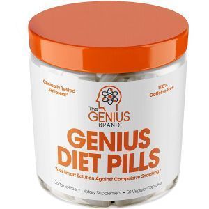 Средство для похудения, Genius Diet Pills, Genius, 50  вегетарианских капсул