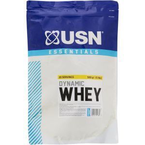 Протеин, Essentials Dynamic Whey, USN, вкус печенья и сливок, 500 г