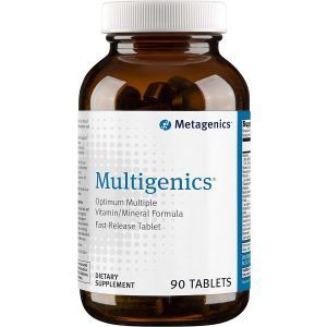 Мультивитамины и минералы с железом, Multigenics, Metagenics, 90 таблеток