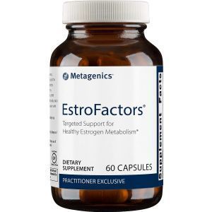 Поддержка метаболизма эстрогена, Estrofactors, Metagenics, для женщин, 60 капсул
