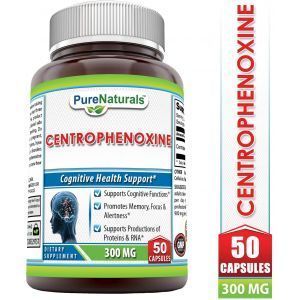 Центрофеноксин, Centrophenoxine, Pure Naturals, 300 мг, 50 капсул