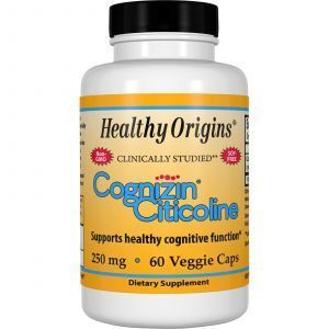 Когницин цитиколина, Cognizin Citicolinee, Healthy Origins, 250 мг, 60 кап. (Default)