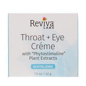 Крем для кожи вокруг глаз и декольте (Throat & Eye Cream), Reviva Labs, (41 г)