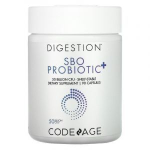 Пробиотики, Digestion, SBO Probiotic, Codeage, 50 млрд. КОЕ, 90 капсул