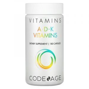 Витаминный комплекс, ADK Vitamins, Codeage, 180 капсул
